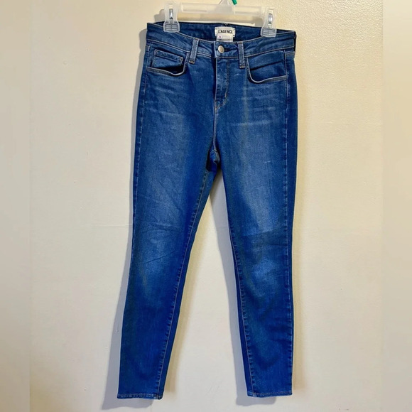 L’AGENCE Margot Jean Skinny High Rise Light Vintage Size 26 - Picture 12 of 15